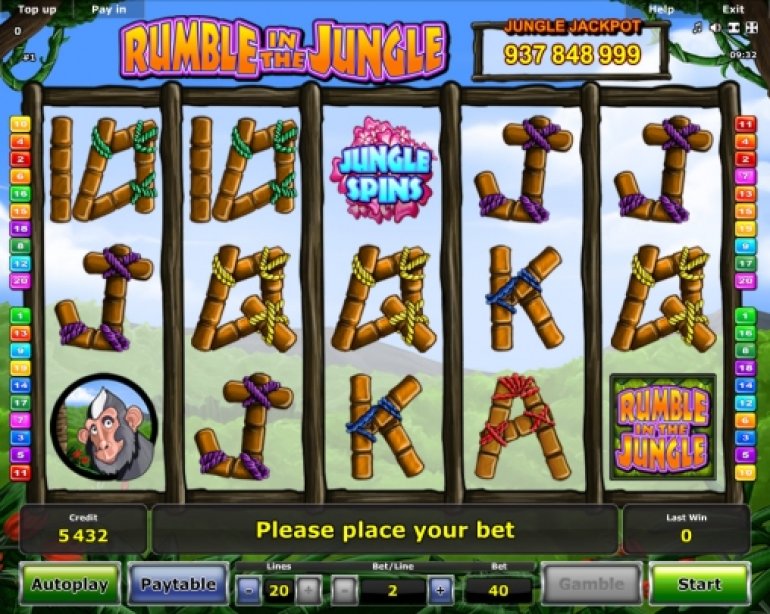 Rumble in the Jungle slot