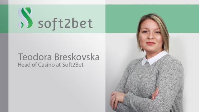 «Мы стараемся превзойти ожидания игроков», - Теодора Бресковска, Soft2Bet