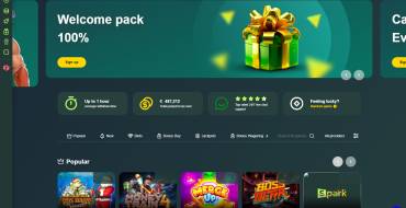 100% Welcome Bonus of up to 250 Euros at Spark Casino.: Бонусы