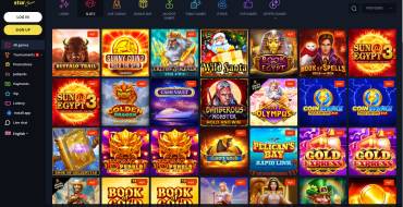 Golden Star Casino: Игры