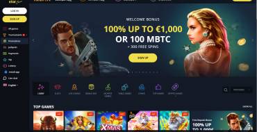 Golden Star Casino: Интерфейс