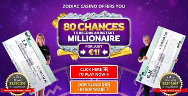 Zodiac Casino: Бонусы