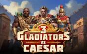 3 Gladiators vs Caesar slot online (logo)