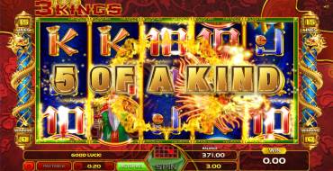 3 Kings: Выигрыши