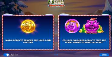 3 Porky Banks Christmas: Игровой автомат