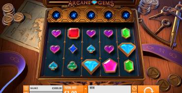 Arcane Gems: Игровой автомат