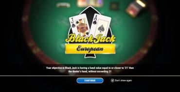 Blackjack: Blackjack