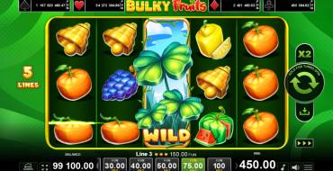 Bulky Fruits: Выигрыши