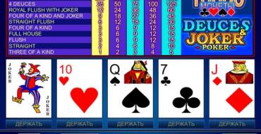 Deuces and Joker Poker: Джокер