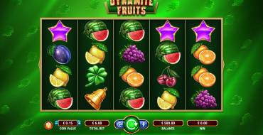 Dynamite Fruits: Игровой автомат