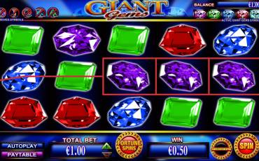 Игровой автомат Giant Gems