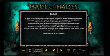 Haul of Hades: Правила