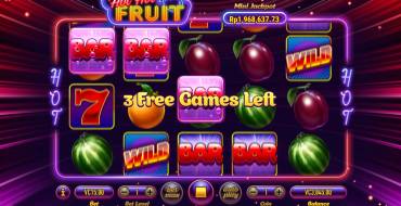 Hot Hot Fruit: Free Spins