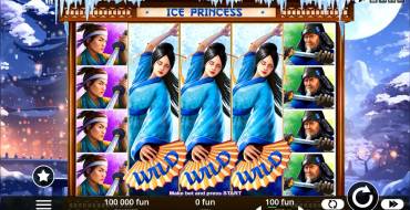 Ice Princess: Игровой автомат