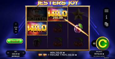 Jesters Joy: Выигрыши