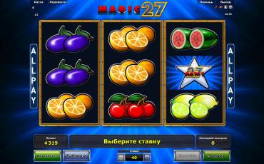 Игровой автомат Magic 27