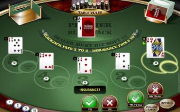 Блэкджек Multi-hand Premier Bonus Blackjack