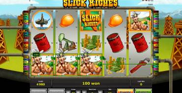 Slick Riches: Выплаты