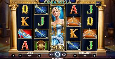 Story Of Cinderella: Игровой автомат