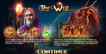 The Wiz: Игровой автомат