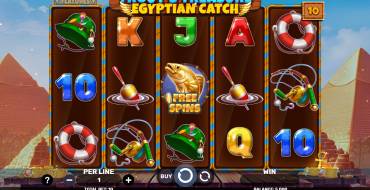 Trout’s Treasure – Egyptian Catch: Игровой автомат