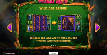 Wild Ape: Игровой автомат Wild Ape