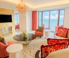 Baha Mar Casino Bahamas: Two-Bedroom Ocean View Residence Monaco with One King Bed in Each Room